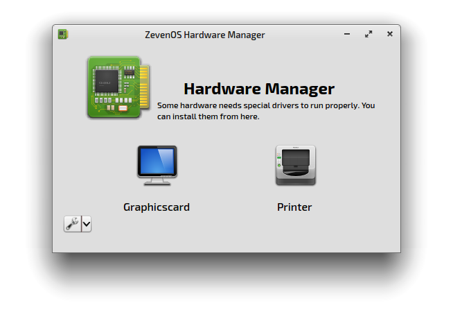 ZevenOS-Hardwaremanager